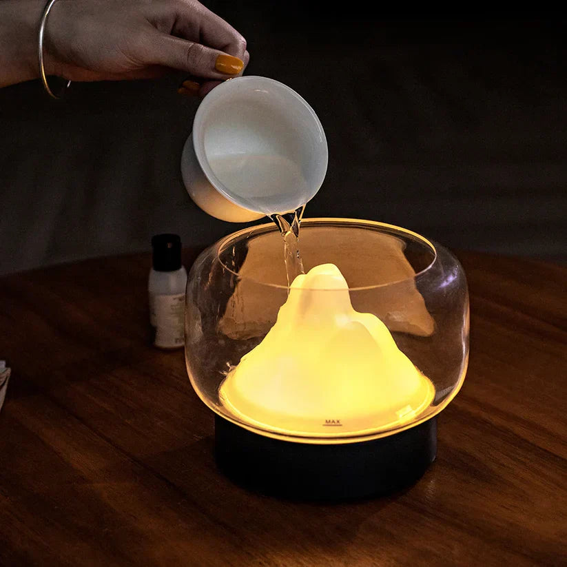 ÉclatScent – Luxury Fragrance Diffuser with LED Lighting Bowlift