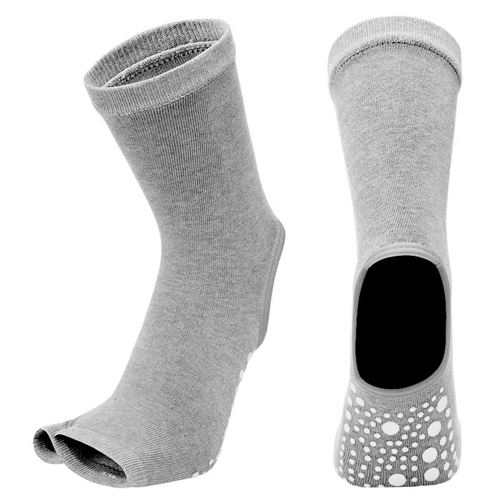 BowLift | Non Slip Quick Dry Yoga and Pilates Socks for Women Cotton Blend With Silicone Grip