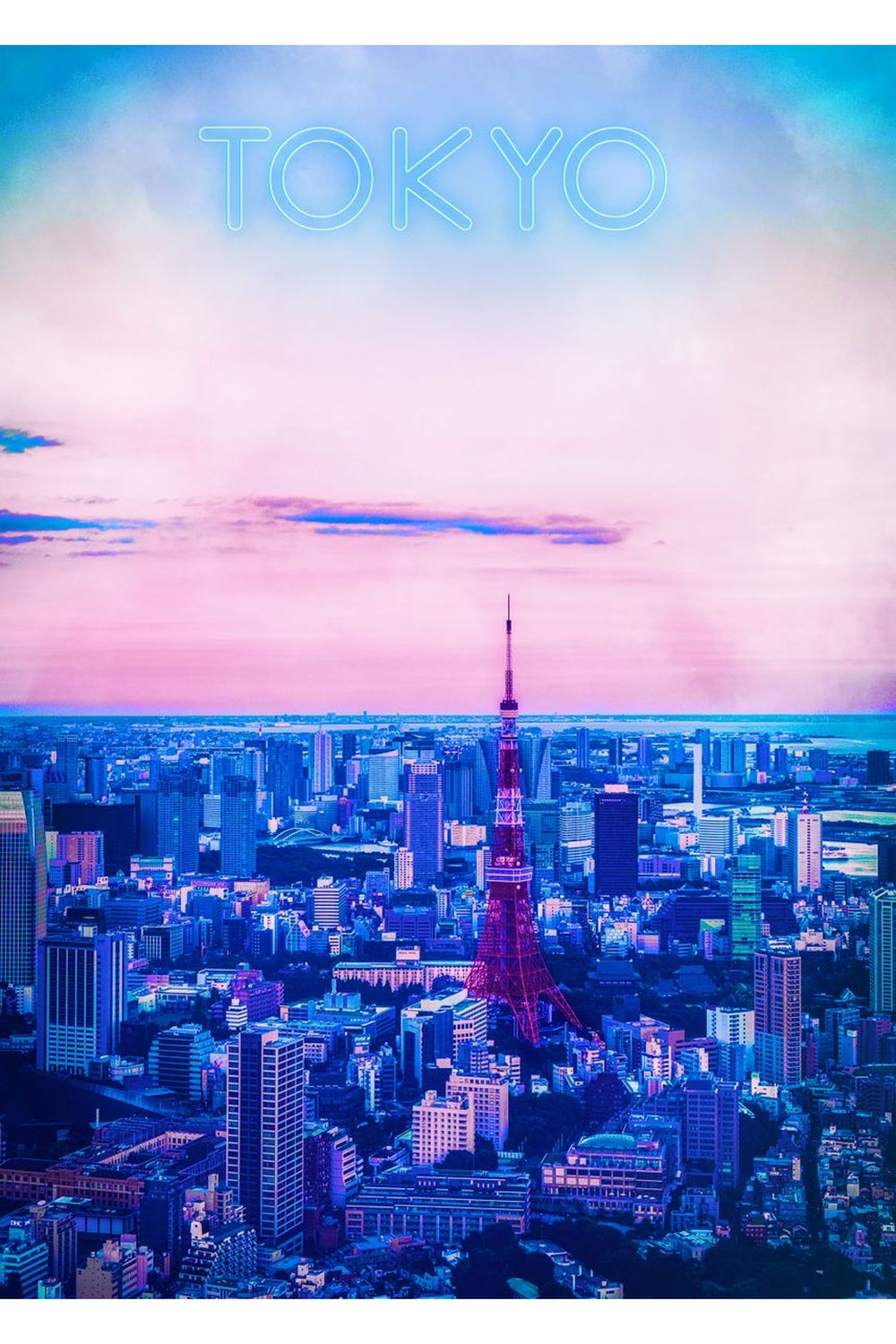 Neon Lights Poster | Bowlift