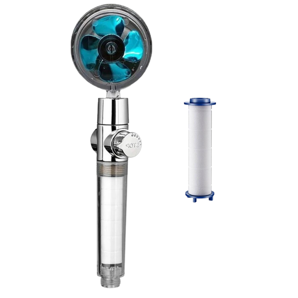 BowLift | High pressure rotating helix showerhead