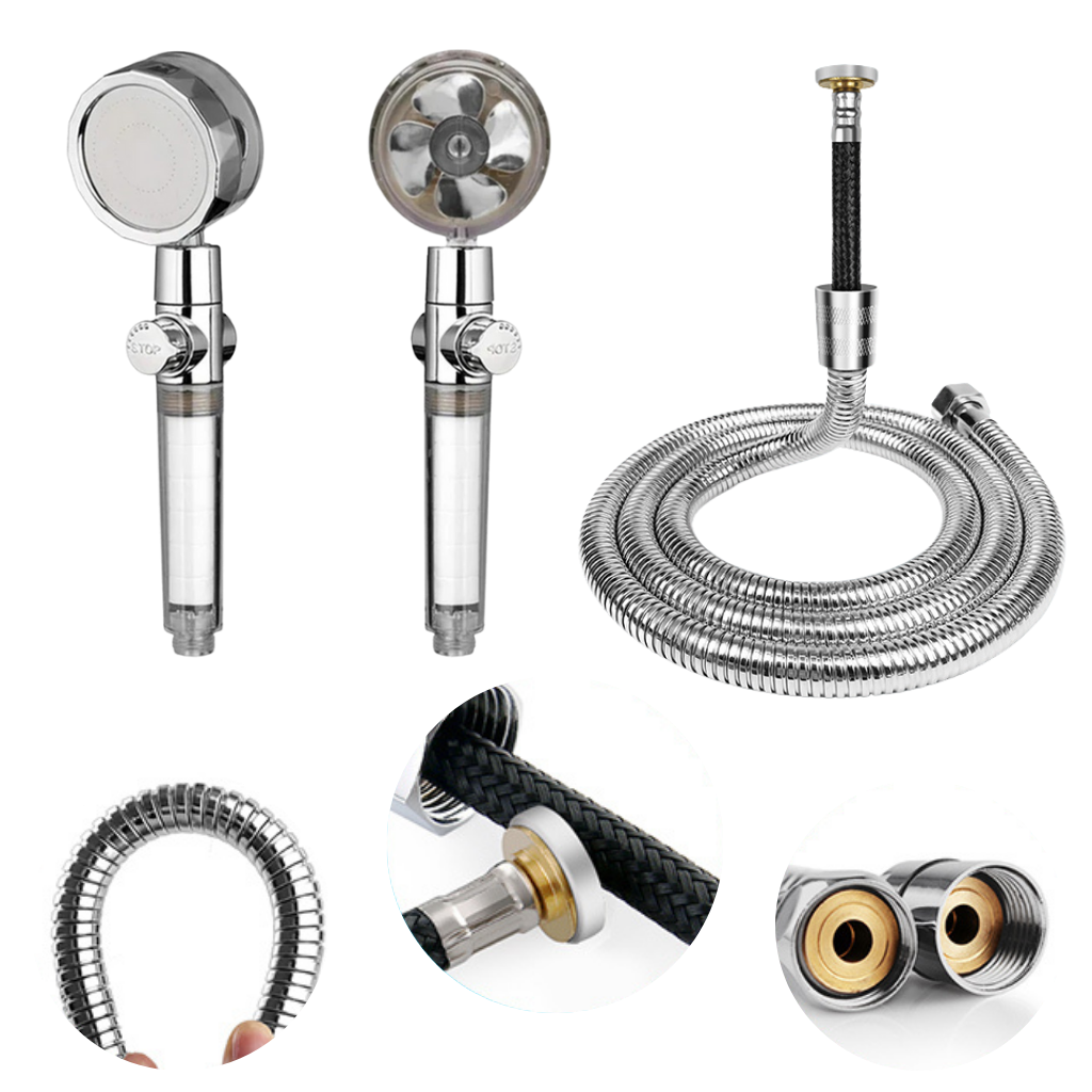 BowLift | High pressure rotating helix showerhead