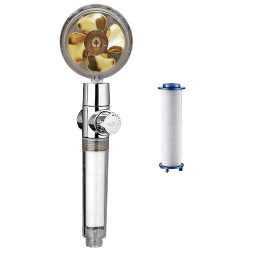 BowLift | High pressure rotating helix showerhead