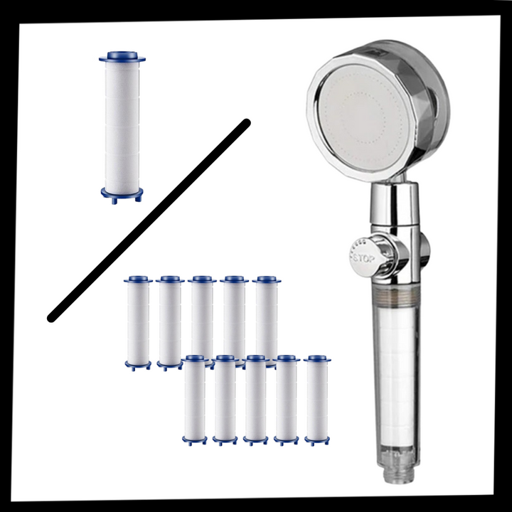 BowLift | High pressure rotating helix showerhead