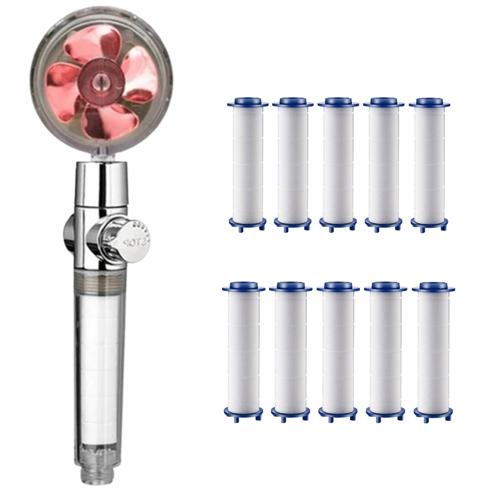 BowLift | High pressure rotating helix showerhead