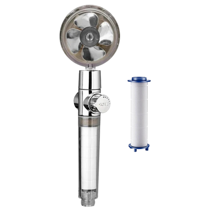 BowLift | High pressure rotating helix showerhead