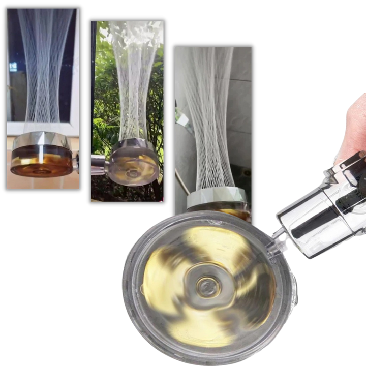 BowLift | High pressure rotating helix showerhead