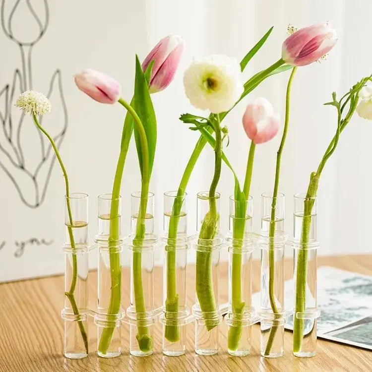 BowLift | Hinged-Flower vase – Flexible and elegant glass vase