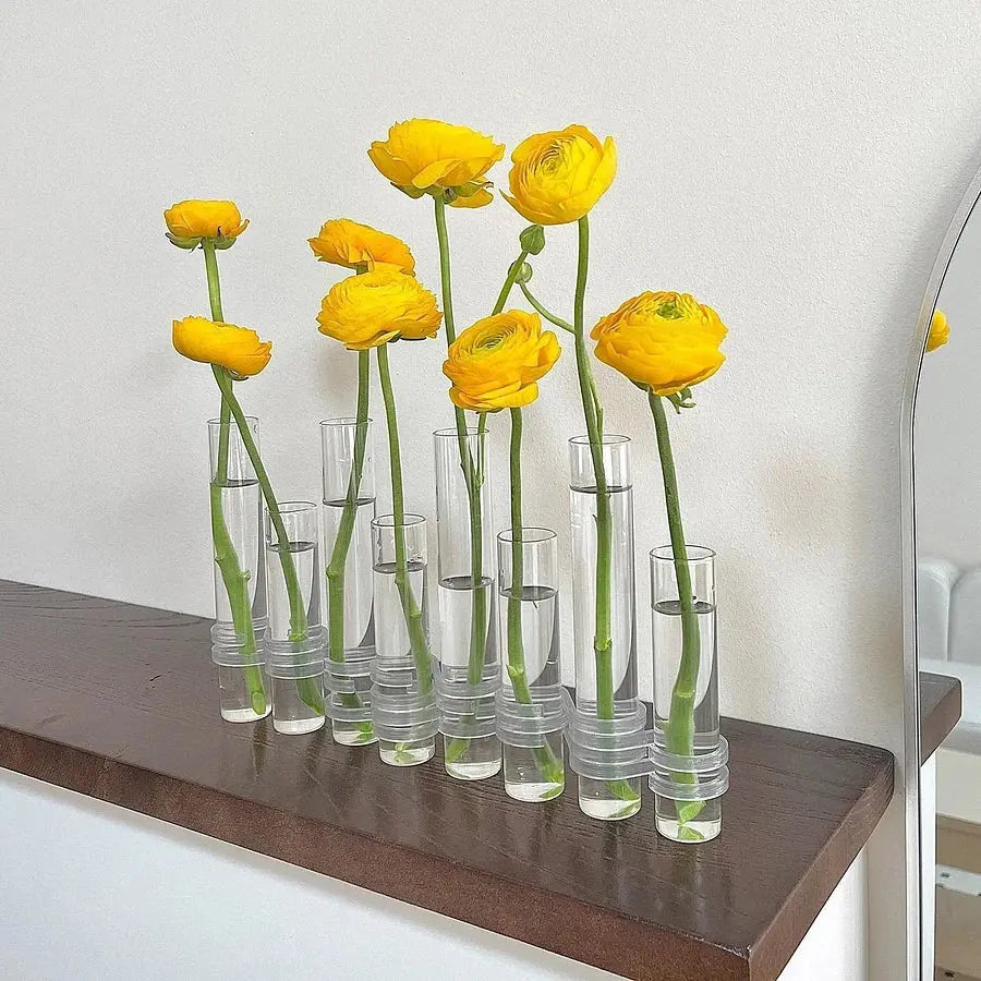 BowLift | Hinged-Flower vase – Flexible and elegant glass vase