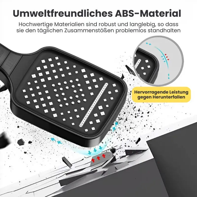 BowLift | High Pressure Shower Head with 7 Modes and Stop Button