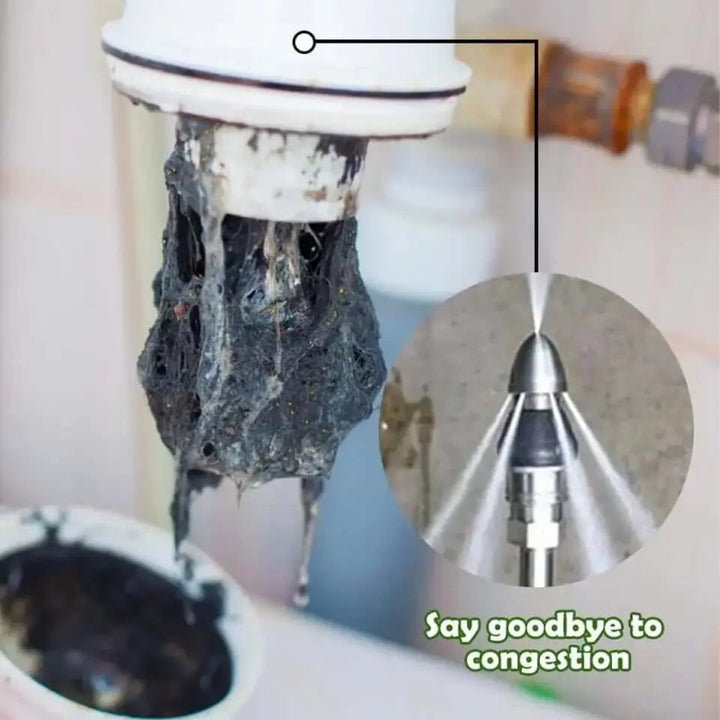 BowLift | High Pressure Sewer Cleaning Nozzle – Effortlessly frees pipes