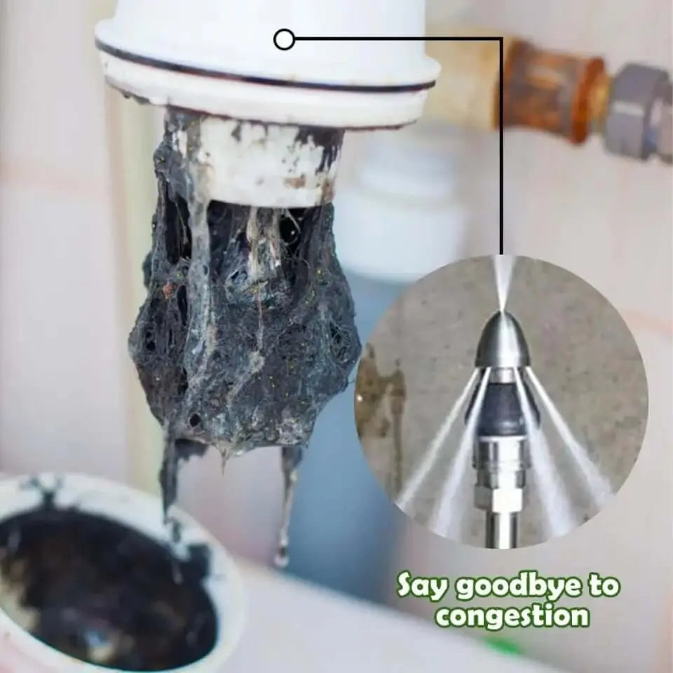 BowLift | High Pressure Sewer Cleaning Nozzle – Effortlessly frees pipes