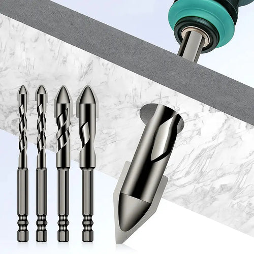 BowLift | High Performance Drill Set – Suitable for Metal, Tiles, Concrete, Wood & more