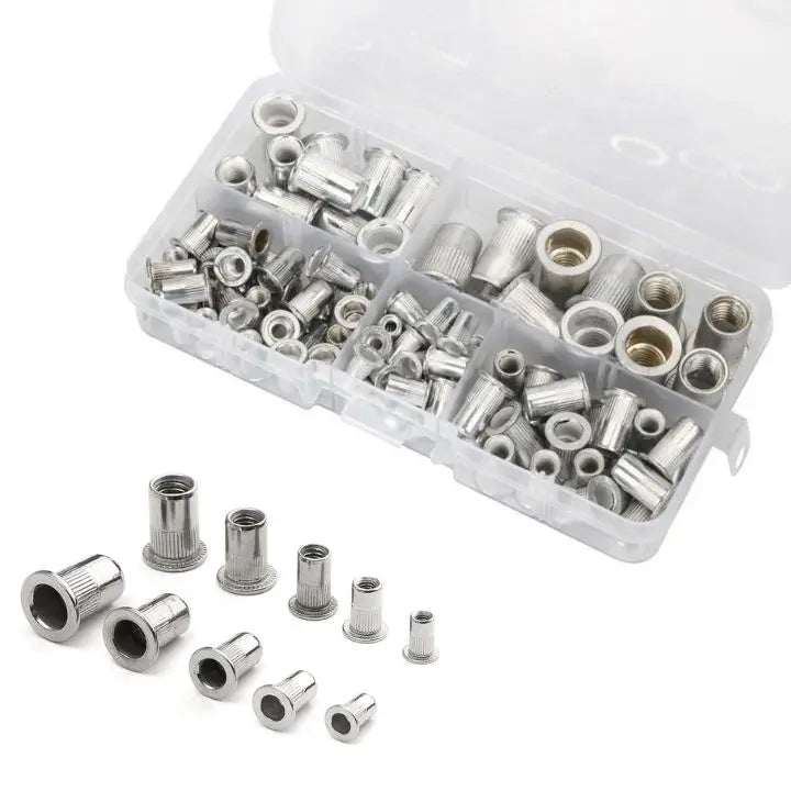 BowLift | High-Quality Nutsert Set with Countersunk Head (100 Pieces)