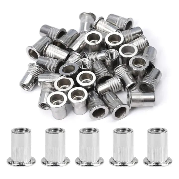 BowLift | High-Quality Nutsert Set with Countersunk Head (100 Pieces)