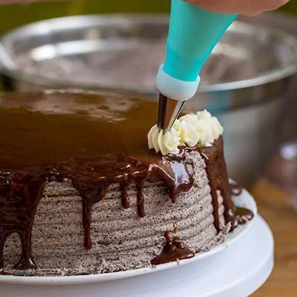 BowLift | High-Quality Cake Decoration Set With 12 Tulip Nozzles For Elegant Baking Art