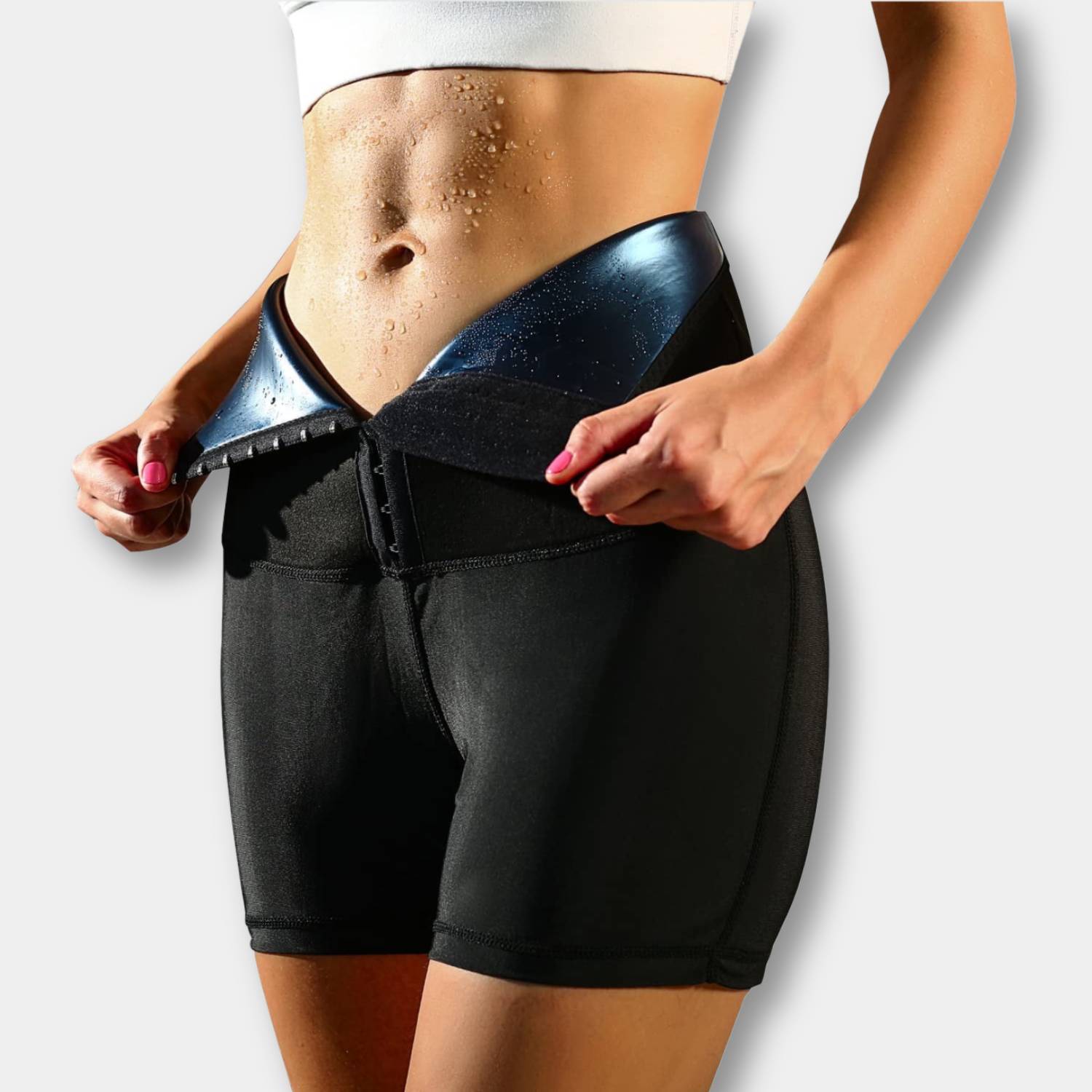 BowLift | SweatFit Waist Shaper – High Waist Sauna Legging with Waist Trainer for Women