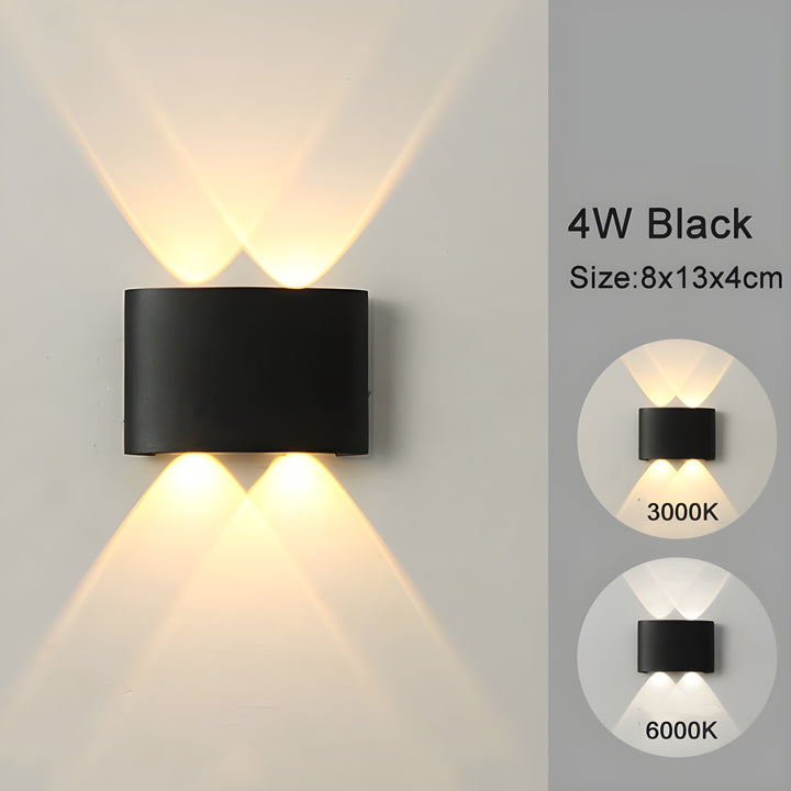 BowLift | LED wall-mounted lights for indoor and outdoor areas