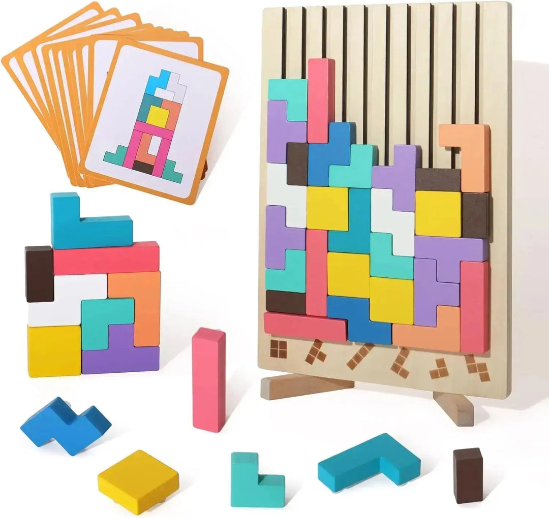 BowLift | Wood Stacking Game for Adults – Relaxation, Mindfulness & Concentration