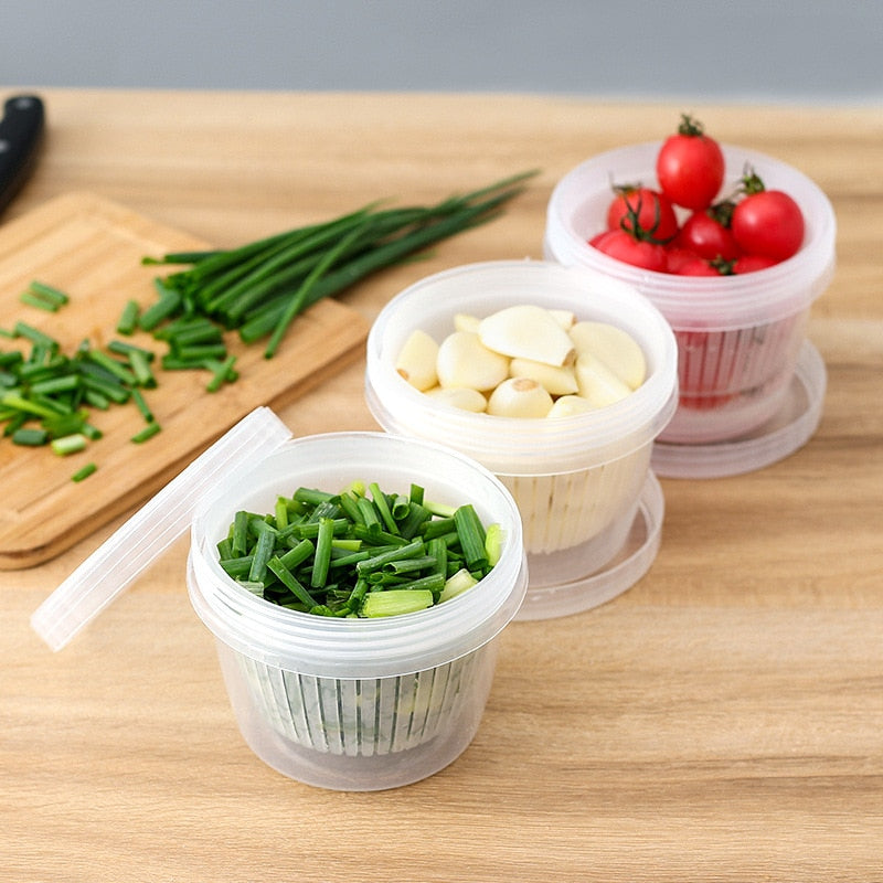 BowLift | Vegetable Fresh-Keeping Drainer Mini Container