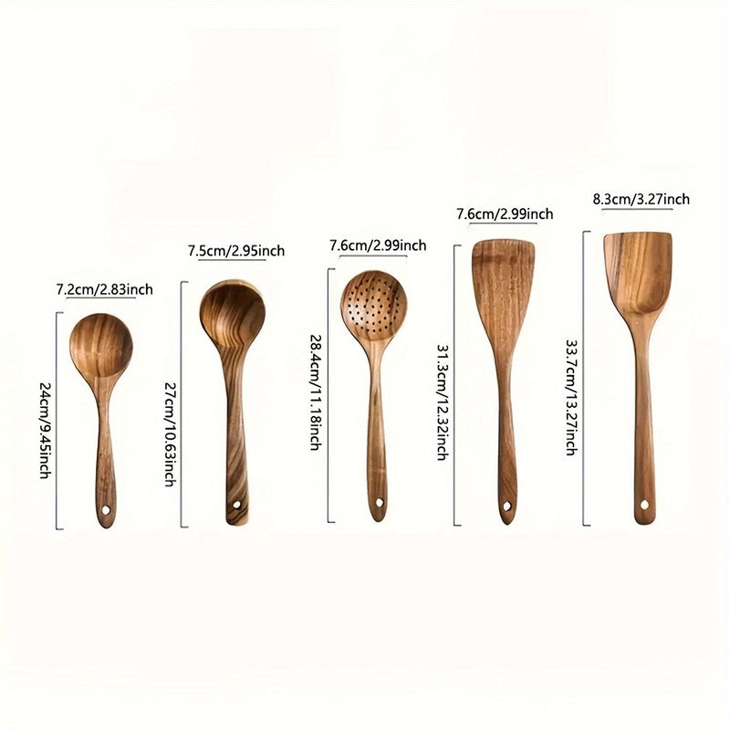 BowLift | NordicWood Kitchen Utensil Set – Sustainable & Stylish Cooking Essentials for Every Kitchen