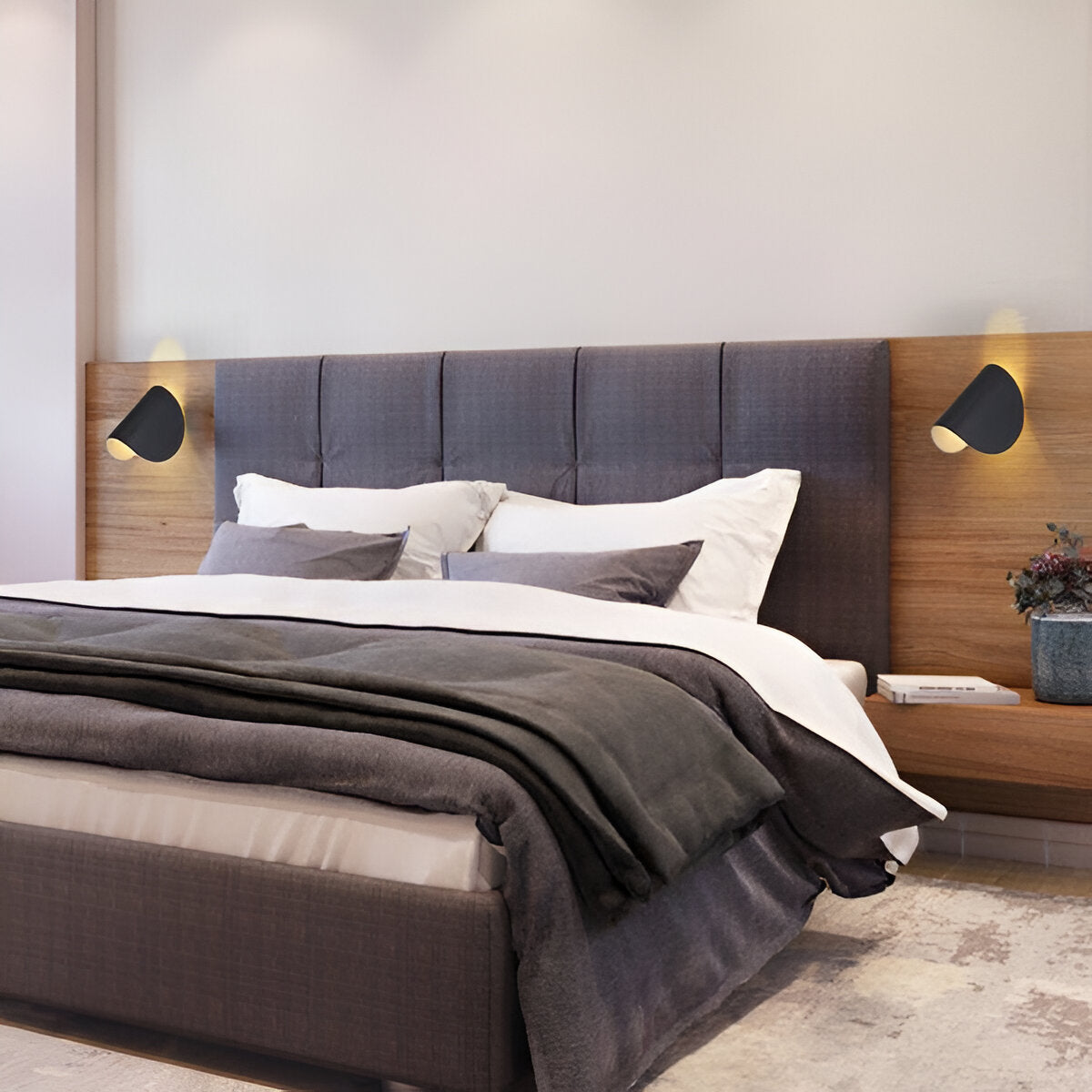 BowLift | Twist Wall Lamp - Rotatable Metal Wall Light - Curve Wall Sconce