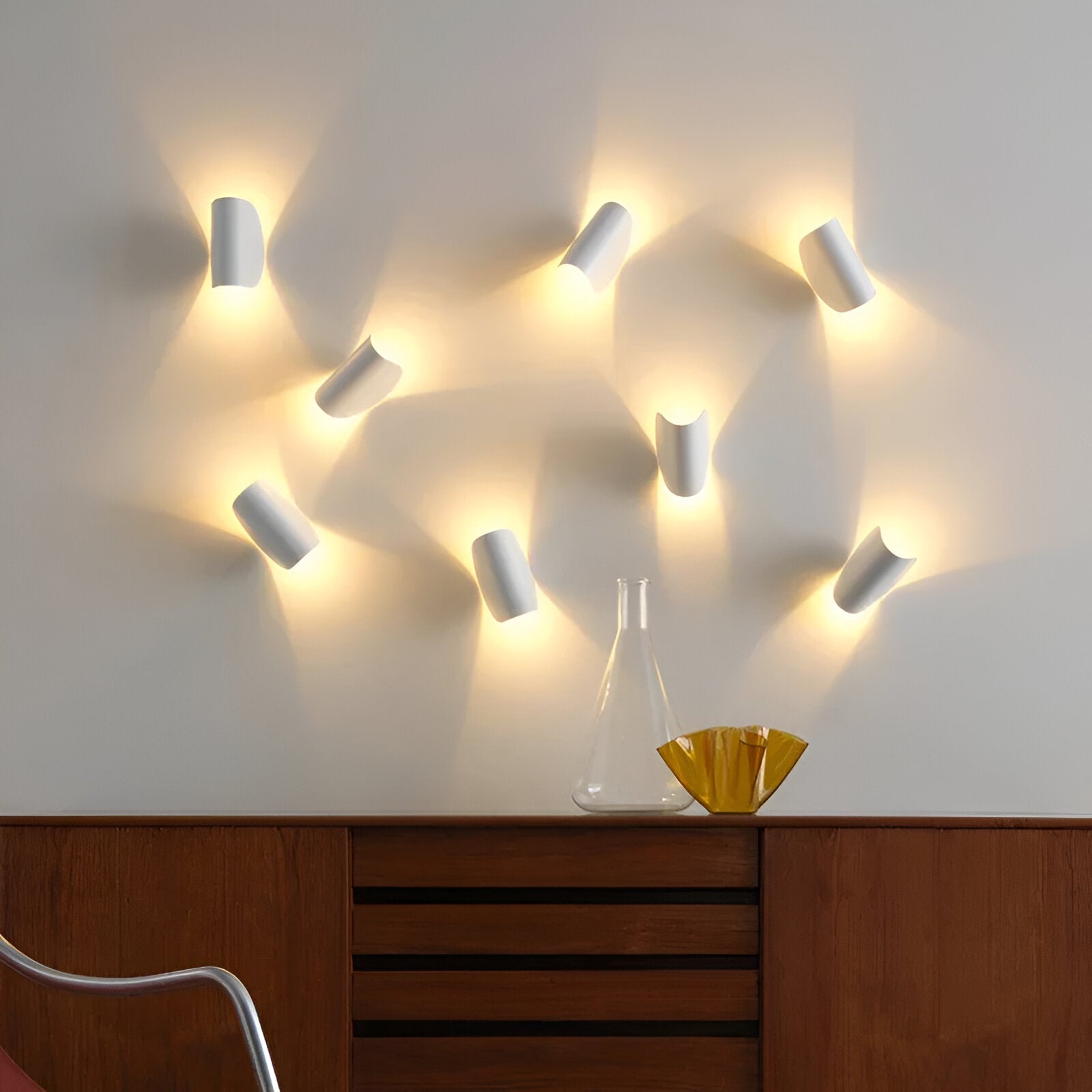 BowLift | Twist Wall Lamp - Rotatable Metal Wall Light - Curve Wall Sconce