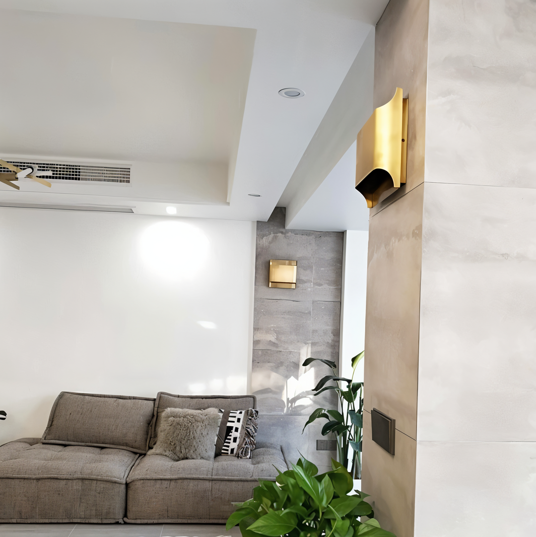 GildBeam Elegant LED Wall Light Bowlift
