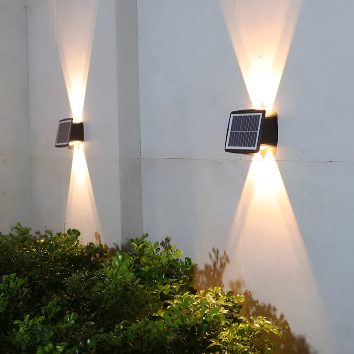 BowLift | Waterproof LED Solar Wall Light for Outdoors with Up & Down Lighting