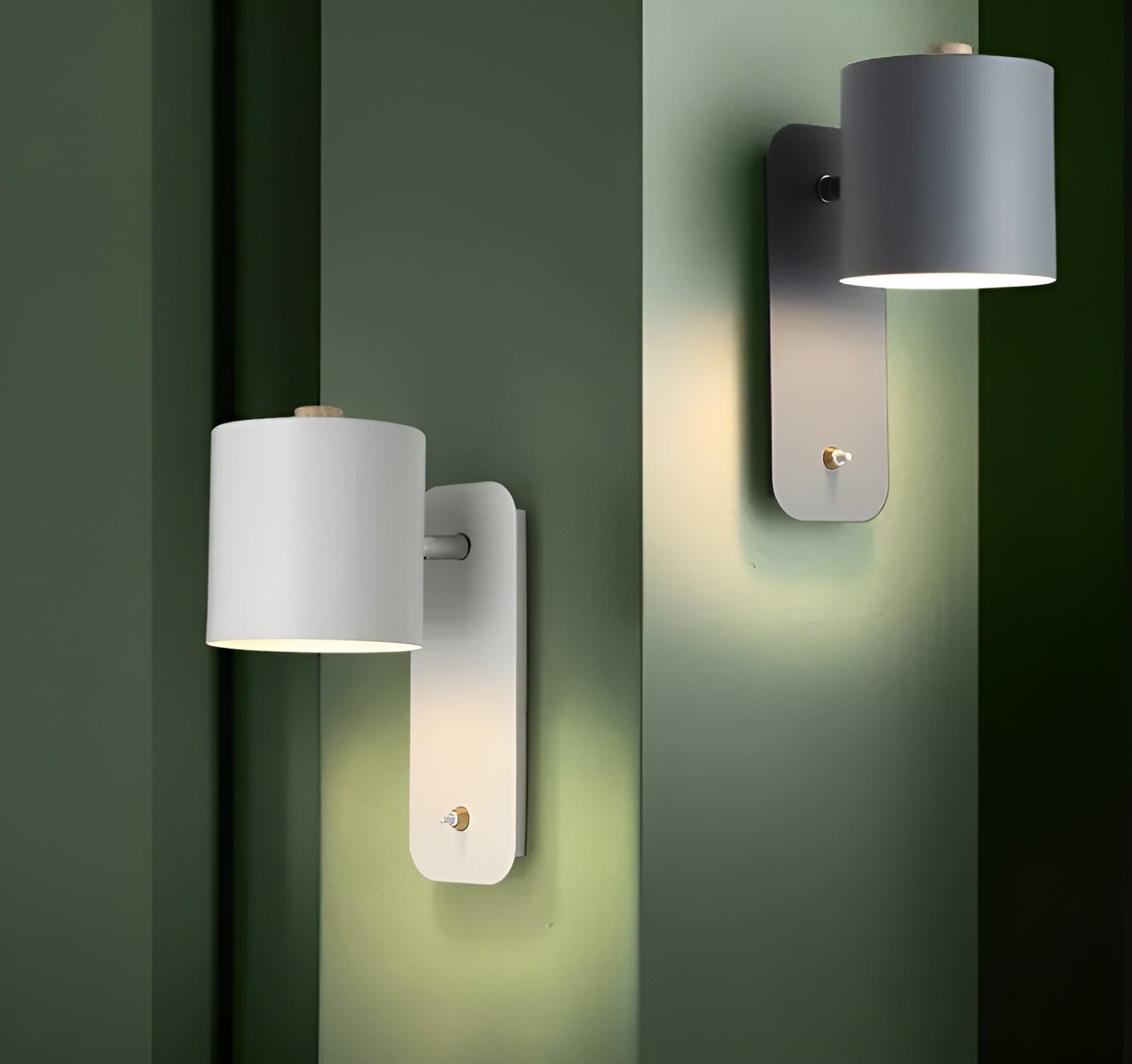 BowLift | EasyPush WallLight - Rotatable Mini Cylinder LED Lamp