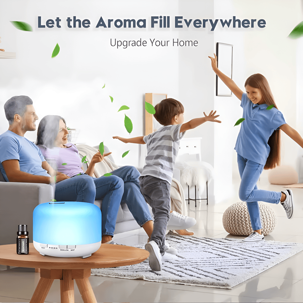 BowLift | LED Aroma Diffuser with Bluetooth Speaker and Humidifier