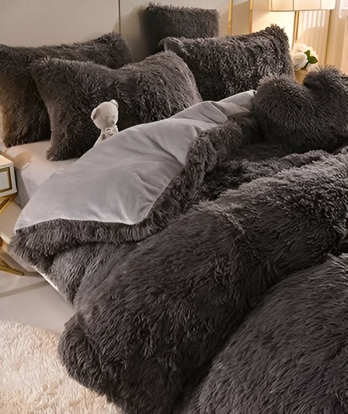 BowLift | FLUFFUREST – Plush Fleece Bedding Set