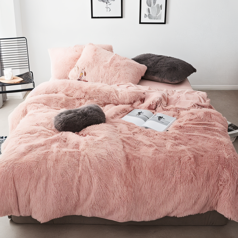 BowLift | FLUFFUREST – Plush Fleece Bedding Set