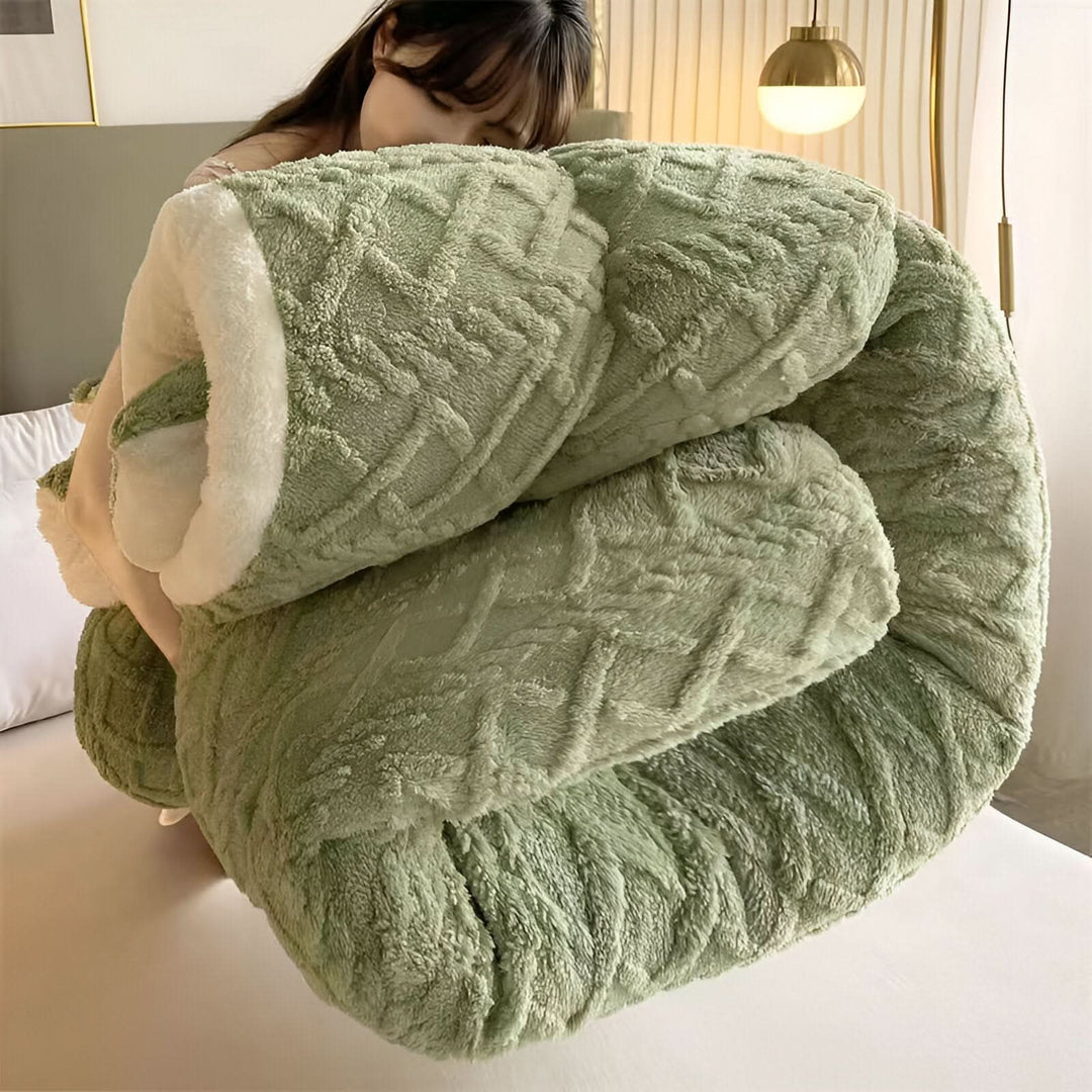 BowLift | SOFTIQUE - VelvetPlush Reversible Duvet Cover