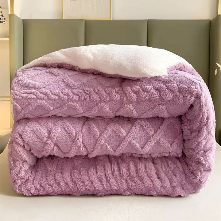 BowLift | SOFTIQUE - VelvetPlush Reversible Duvet Cover