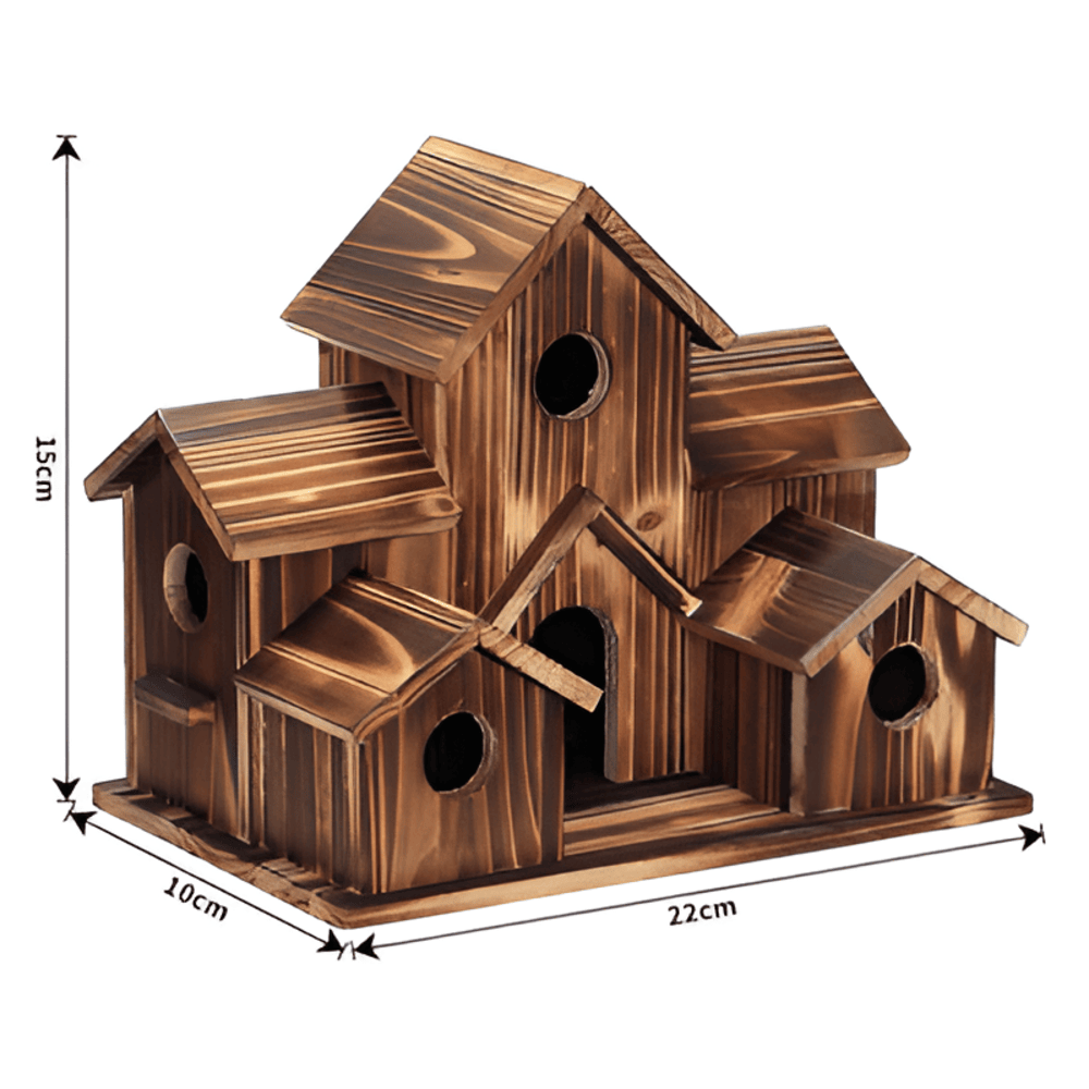 BowLift | Hanging Wooden Birdhouse