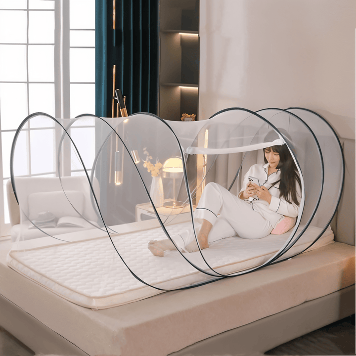 BowLift | Foldable round mosquito net with fine mesh