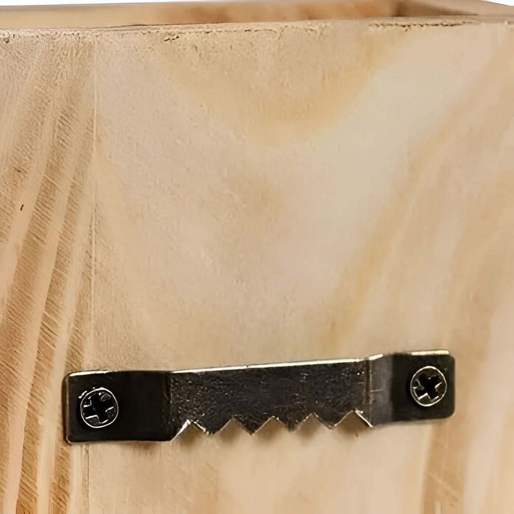 BowLift | Wooden Wall Vase Rectangular Plant Shelf 30 cm