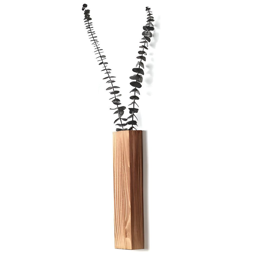 BowLift | Wooden Wall Vase | Rectangular Plant Shelf 30 cm