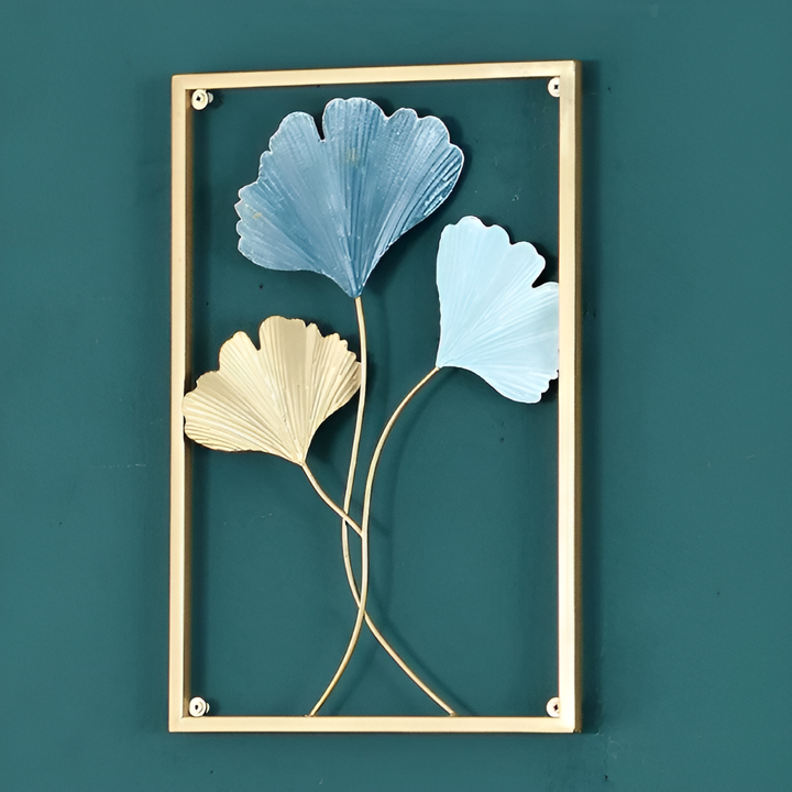 BowLift | Leafy Luxe Nordic Metal Leaf Wall Art