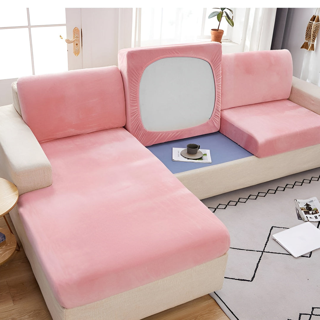 BowLift | LuxVelvet | Ultra-Stretch Sofa cover for furniture care