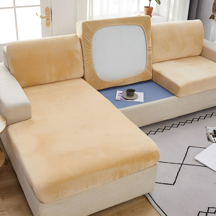 BowLift | LuxVelvet | Ultra-Stretch Sofa cover for furniture care