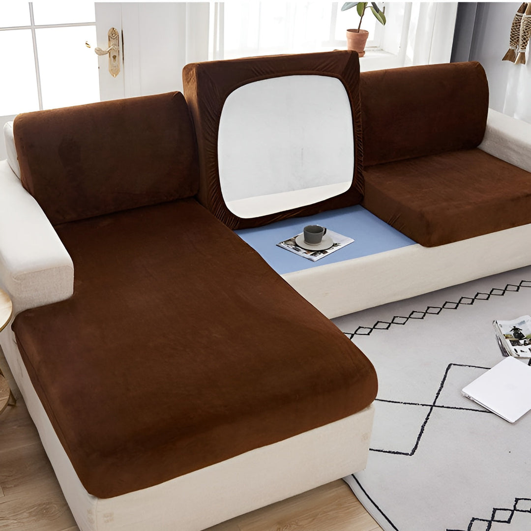 BowLift | LuxVelvet | Ultra-Stretch Sofa cover for furniture care