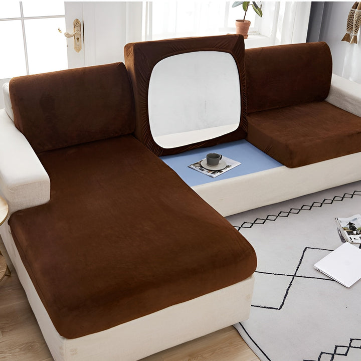 BowLift | LuxVelvet | Ultra-Stretch Sofa cover for furniture care