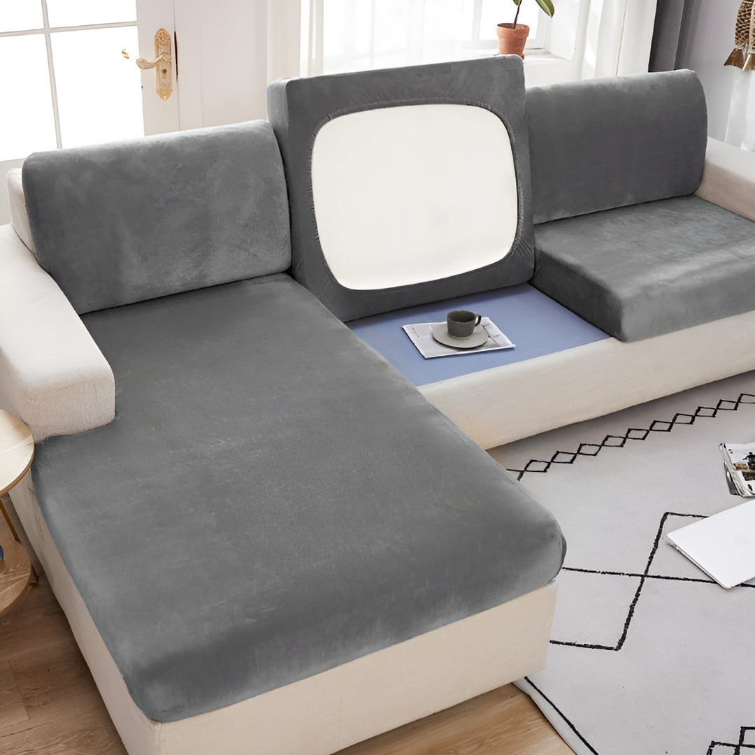 BowLift | LuxVelvet | Ultra-Stretch Sofa cover for furniture care
