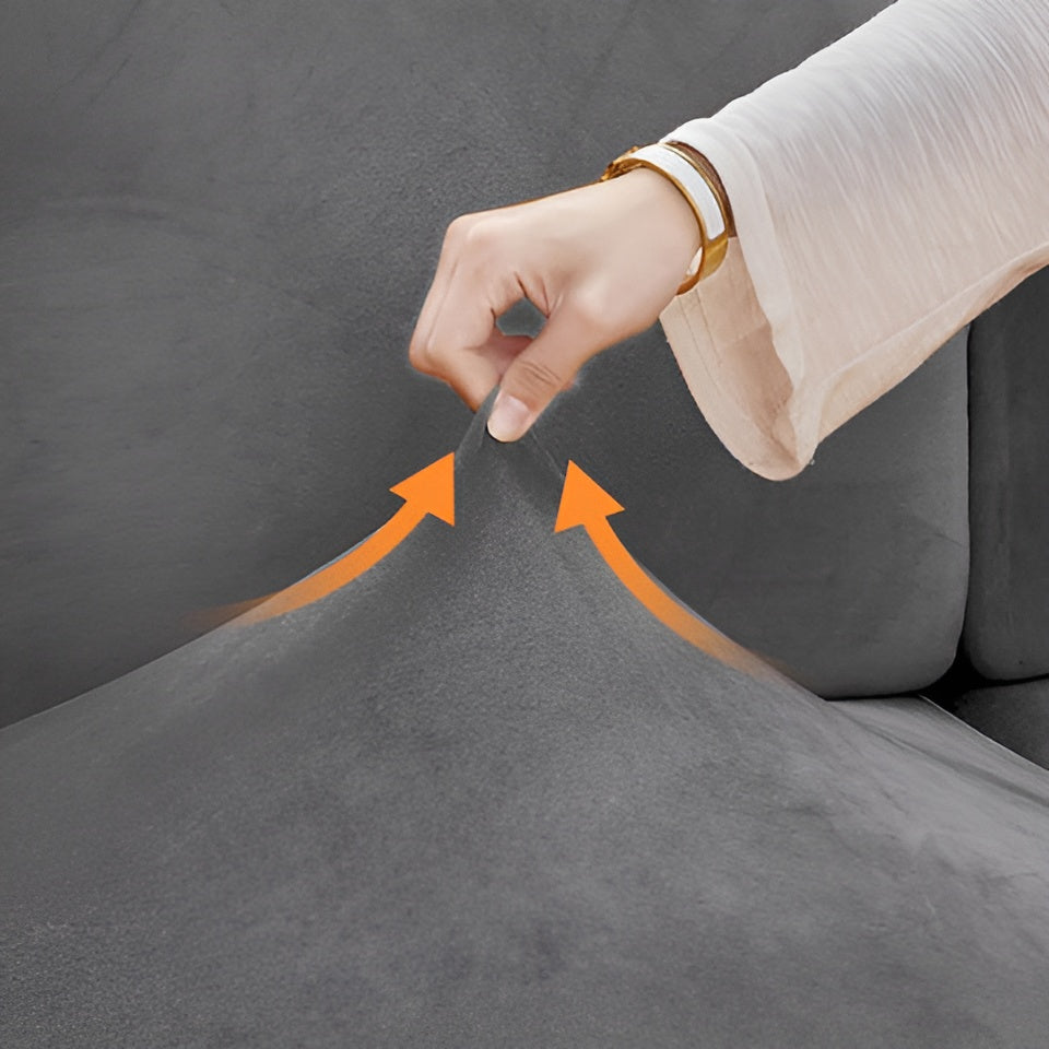 BowLift | LuxVelvet | Ultra-Stretch Sofa cover for furniture care