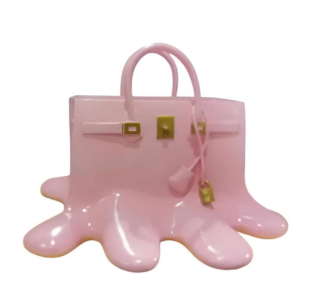 BowLift | Stylish Resin Vase in Handbag Silhouette
