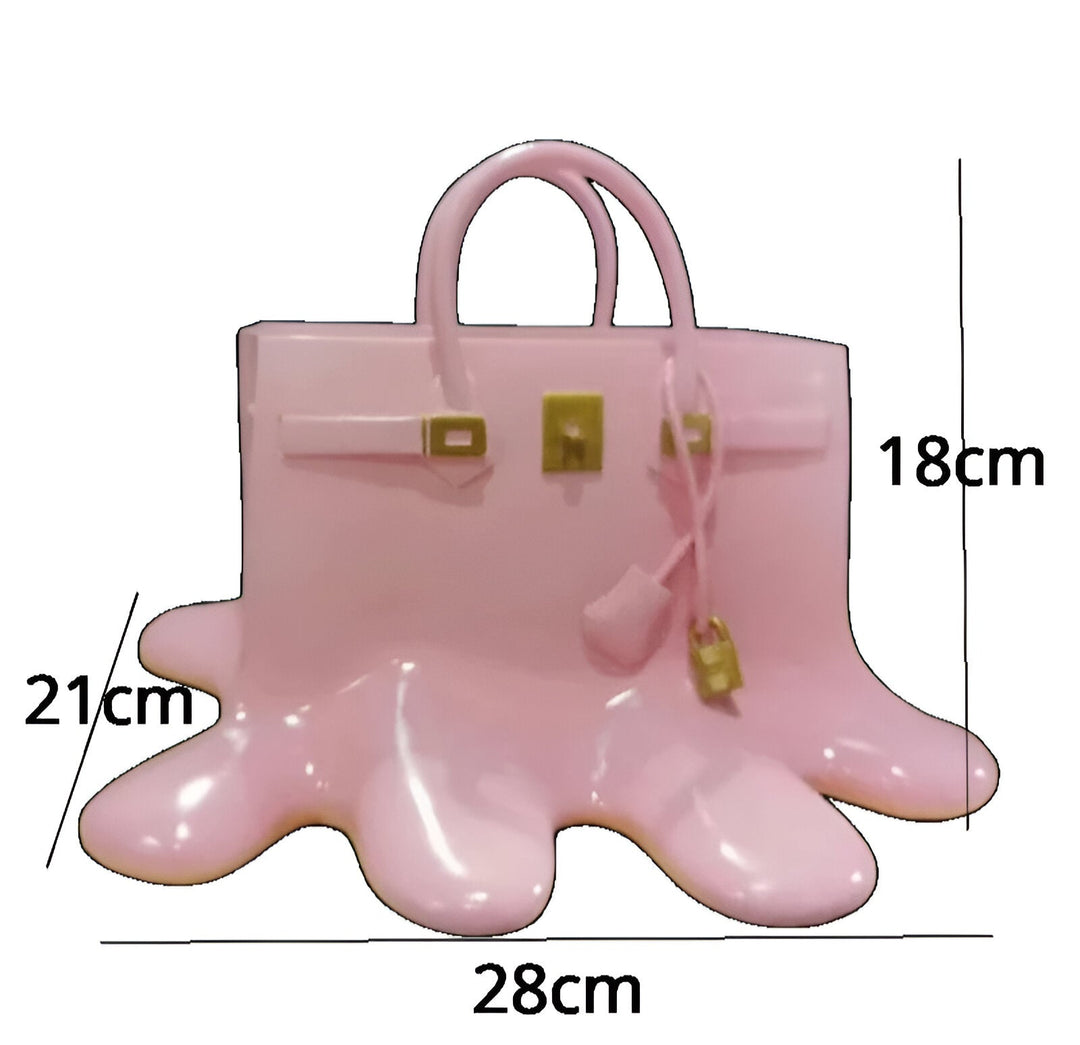 BowLift | Stylish Resin Vase in Handbag Silhouette