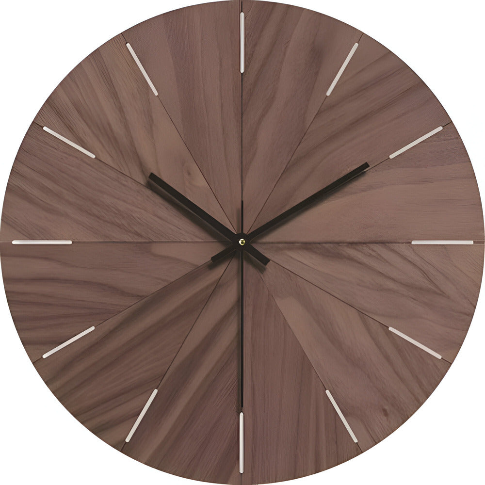 BowLift | Woodline Modern Style Wall Clock – Minimalist Design of Solid Wood