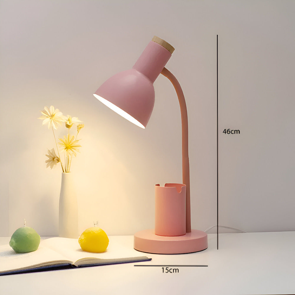 BowLift | Modern LED Table Lamp with Pen Holder