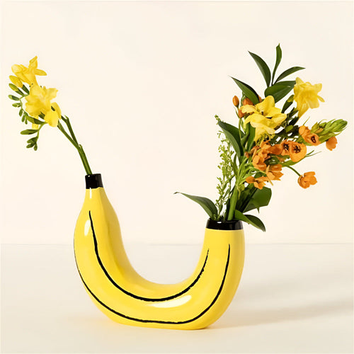 BowLift | Modern Decorative Banana-Shaped Vase
